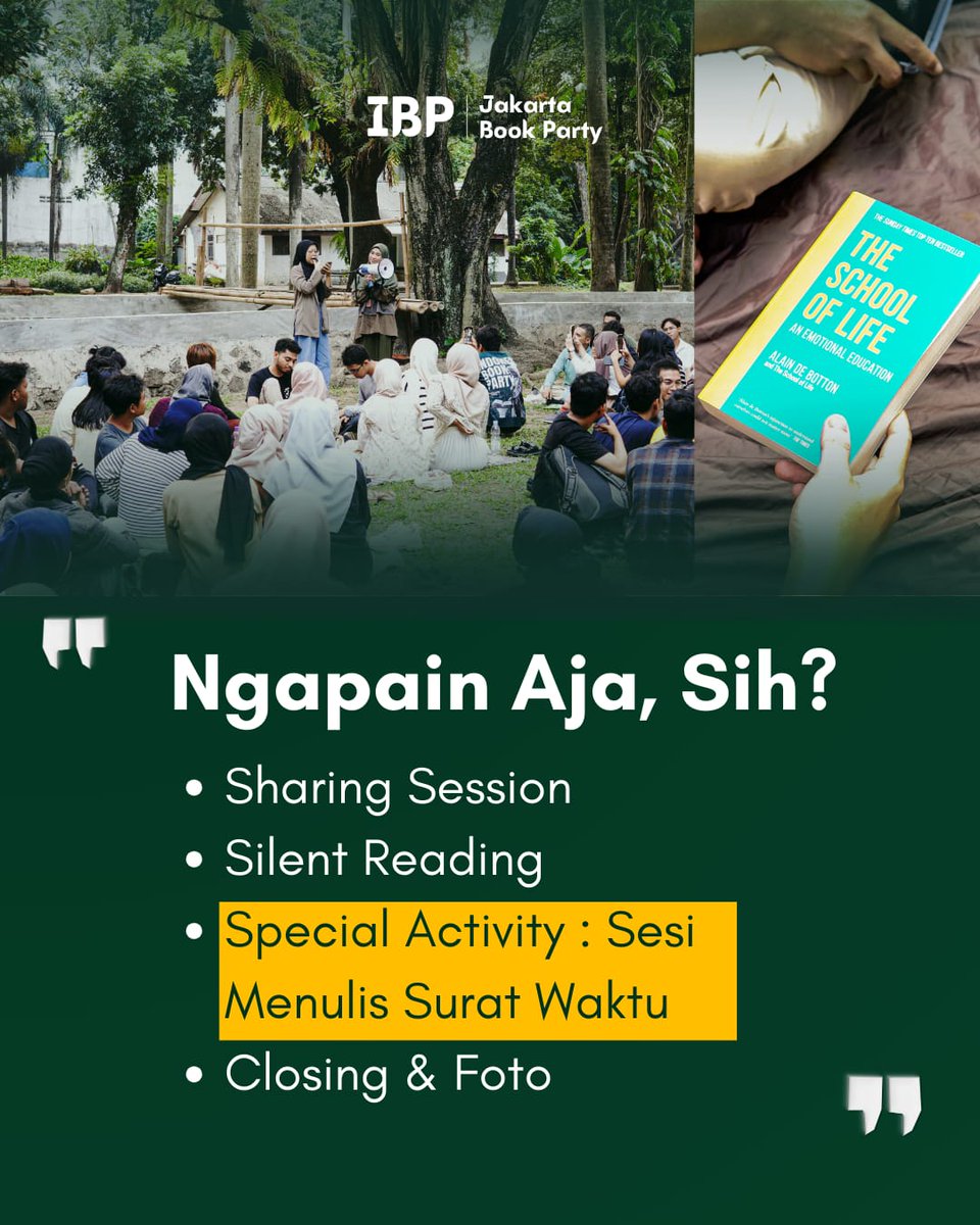 Indonesia Book Party tweet media
