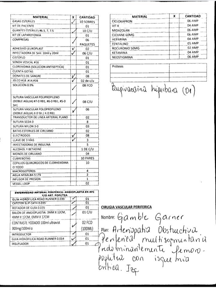 AlexaGomezDos's tweet photo. Buenas noches. El señor Curtis tiene 73 años, es diabético y actualmente enfrenta una situación muy delicada: tiene un infarto en la pierna con más del 70% de obstrucción arterial.
Formalmente, su diagnóstico es arteriopatía obstructiva periférica multisegmentaria predominantemente femoropoplítea con isquemia crítica. Su familia necesita hacerle una angioplastia urgente en la pierna izquierda, que ya está en estado crítico y dentro de tres meses repetirla en la pierna derecha para evitar complicaciones mayores. Esto es una operación sumamente costosa y lamentablemente no cuentan con los recursos. Es por ello que su familia nos envía su campaña. Con Bs. 55 podrías estar contribuyendo con la operación y el tratamiento del señor Curtis . Le anexo la lista de insumos que le solicitaron para las operaciones, por si cualquier institución o particular tuviese  algo que pudiese donarle. Muchísimas gracias.