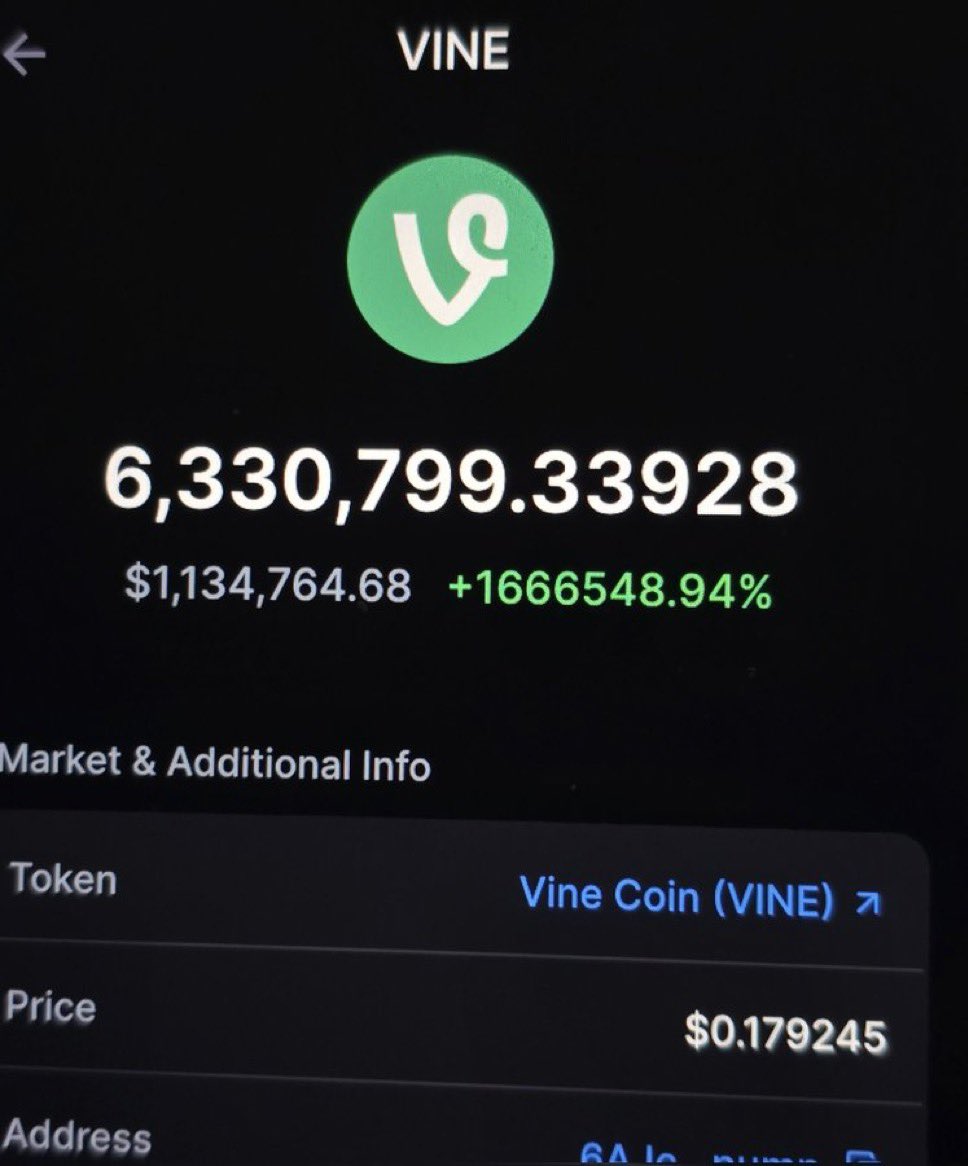RealShillKing's tweet photo. I’m sending total of $10,000.00 $VINE to the first 2500 people who follow and retweet💵💵💵

 Drop your #SOL wallet address

Must be following @RealShillKing https://t.co/LlMNqJwcGS