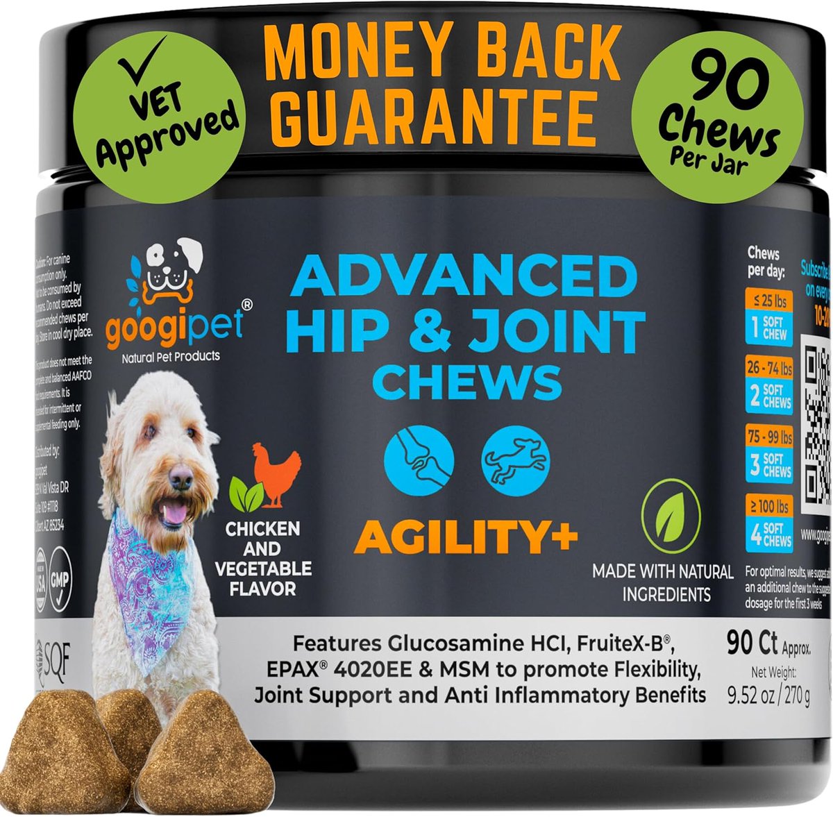 lisamarietowne's tweet image. #Googipet Hip and Joint Soft Chews for Dogs  
#ad #amazonassociate #amazoncreator  As an Amazon Associate I earn from qualifying purchases charlestonnat-20 #prime
amazon.com/dp/B0CPTJL7GM?…
