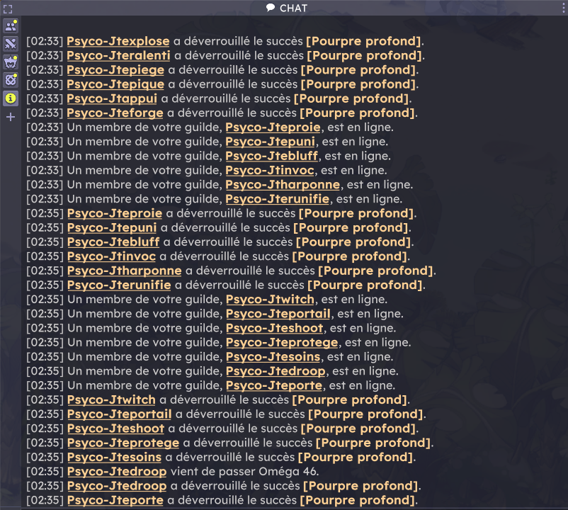 Le pourpre sur les 19 terminés ! ✅