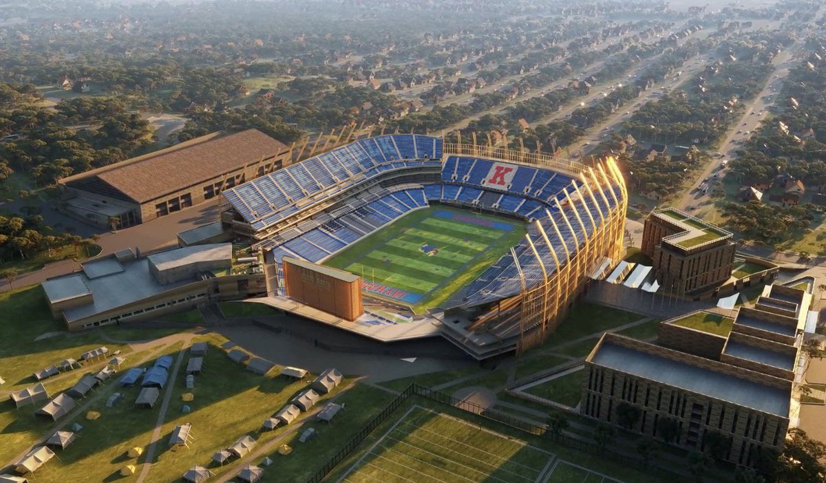 KU might have the coolest football stadium in the Big 12 when this project is complete.

The new Booth &gt;