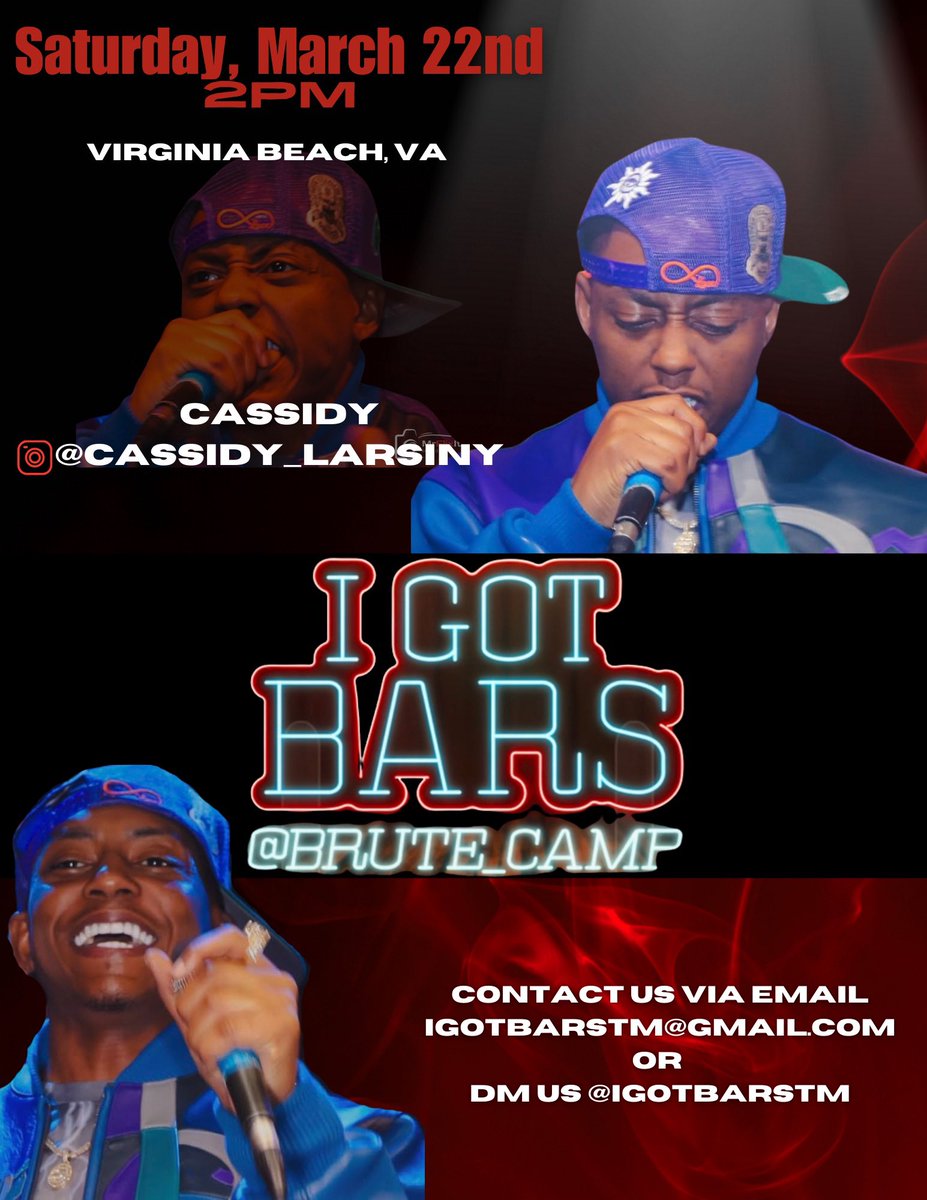 brute_camp's tweet photo. March 22 Virginia Beach saved the date 
If interested dm us for more details https://t.co/79FzwtzgWc