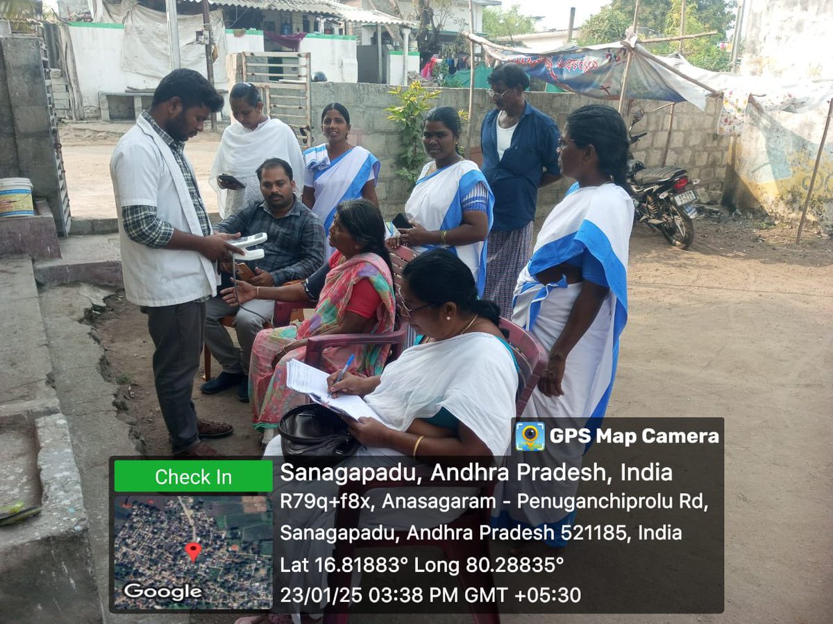 Collectorntr's tweet photo. NDC 3.0 survey started in #AspirationalBlocks of NTR district. Ibrahimpatnam and Penuganchiprolu mandals taken under #AspirationalBlockProgram with aim for saturation of essential government services. #BharatKiBhadteKhadam #NITIforStates https://t.co/z3mlxymRJM