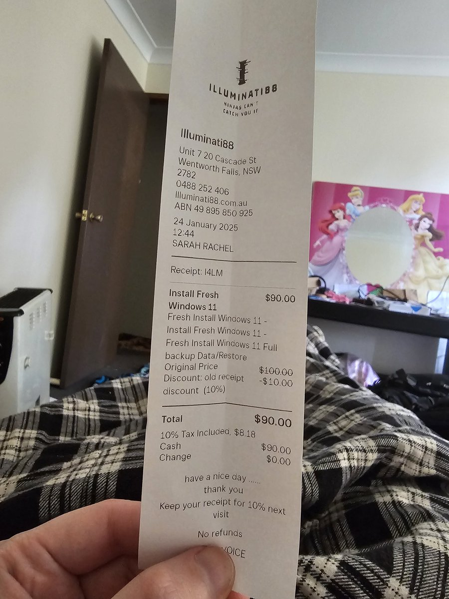 babylon4288's tweet photo. @Square your terminal should be able to print quotes with the receipt printer please and thanks that would be an amazing feature that's not on other pos https://t.co/8PykgaEGWT