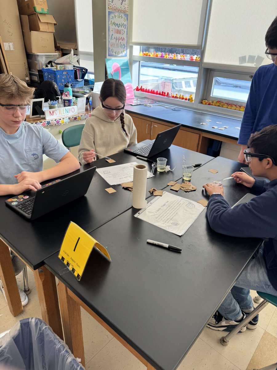 Kimberly Simon (@mrssimonsclass) on Twitter photo Students had a great time in 7th grade science with forensics today! Testing which biomolecules tested positive with different foods. <a href="/wyckoffschools/">wyckoff schools</a> <a href="/WPSEisenhower/">Eisenhower Middle School</a> Students had a great time in 7th grade science with forensics today! Testing which biomolecules tested positive with different foods. <a href="/wyckoffschools/">wyckoff schools</a> <a href="/WPSEisenhower/">Eisenhower Middle School</a>