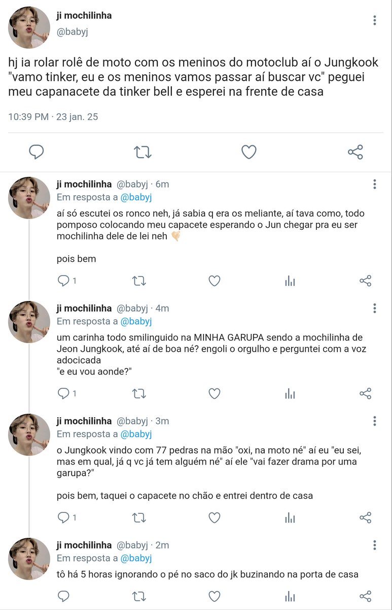 idkmboo's tweet photo. Uma #jikookau #minkookau - Mochilinha 

Onde Jimin nunca foi uma pessoa ciumenta com seus namorados e bom, Jungkook não era seu namorado, ainda não. https://t.co/HM58yqpson