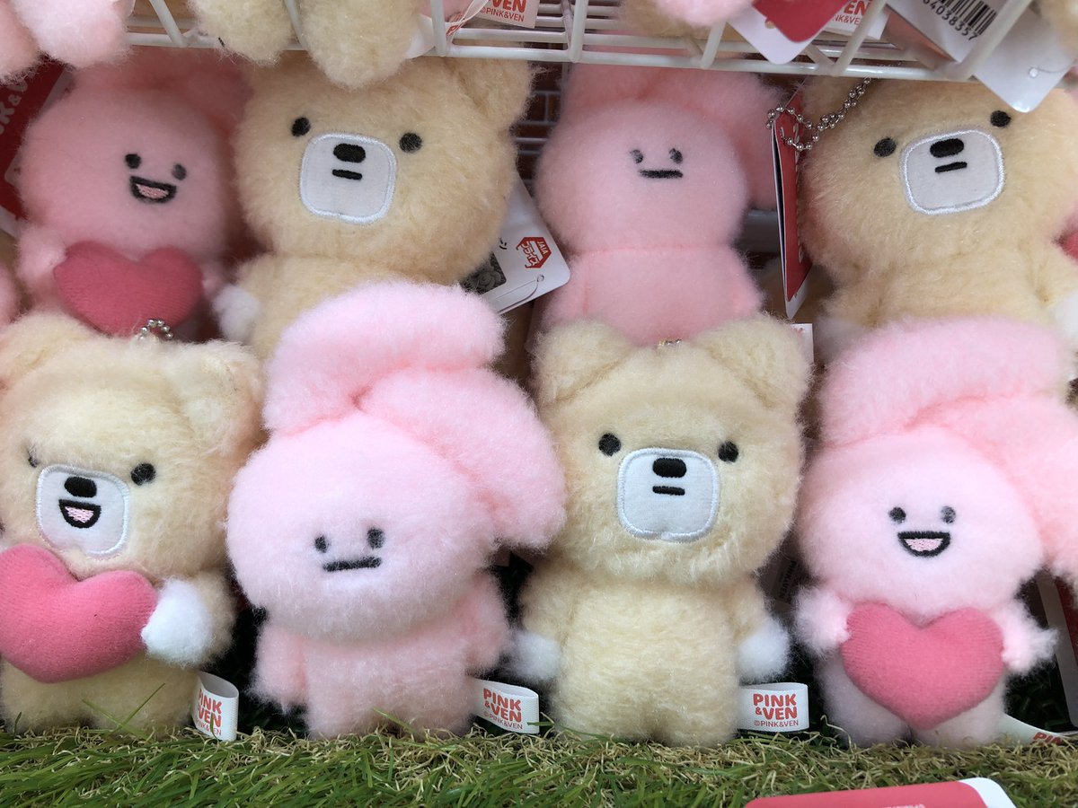 韓国発の注目キャラクター 『PINK＆VEN(ピンク&ベン)』より 大きな耳が
