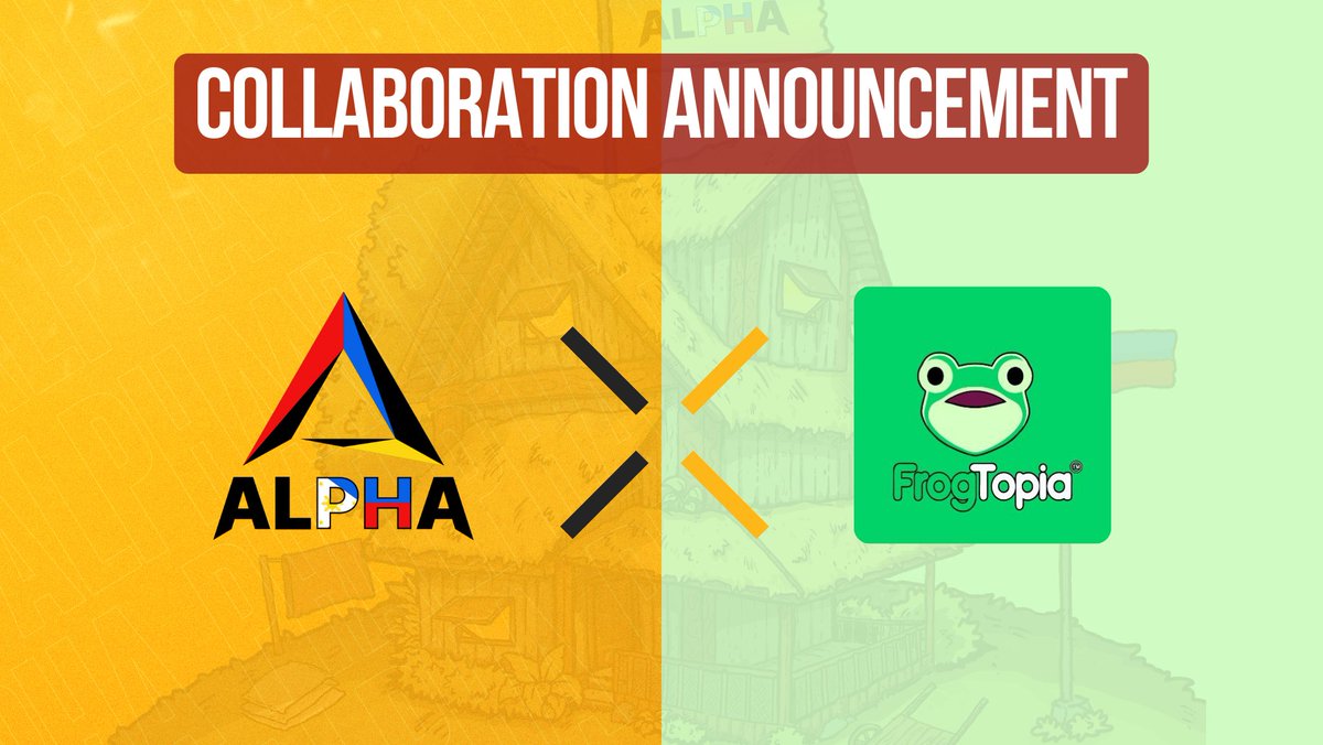 aphweb3's tweet photo. Proud to announce our collaboration with @FrogtopiaWorld 💪

"Ribbit" 🐸 is coming on @AbstractChain soon✳️

Make sure to join the WL giveaway in APH Discord kabayans! 🇵🇭 https://t.co/p0chd6H1eg