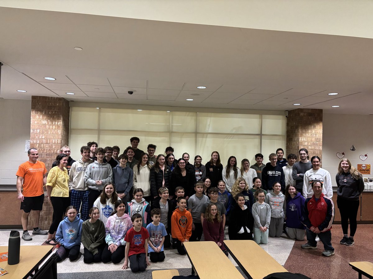 We want to thank Northampton alum and Paralympic Gold medalist Travis Mohr for coming and speaking to our swimmers. 
He is a great example of a  Konkrete Kid.