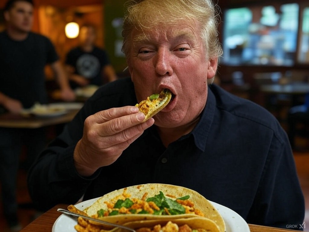 bebox_nft's tweet photo. Tacos de Trump 'O' https://t.co/6sTqdW6Dhf