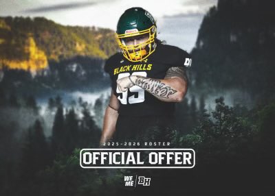 Sam Harkness (@samharkness6) on Twitter photo After a great conversation with Coach Sturdivant today, I am excited to announce I have been offered a scholarship to continue my academic and football career at Black Hills State University! <a href="/BHSUFB/">BHSU Football</a> <a href="/CoachSturdivan1/">Coach Sturdivant</a> <a href="/BreskeJosh/">Coach Breske</a> <a href="/CoachPerrone/">Coach Perrone (My Recruits)</a> <a href="/manleykyle/">Coach Kyle Manley</a> <a href="/buford_football/">Buford Football</a> After a great conversation with Coach Sturdivant today, I am excited to announce I have been offered a scholarship to continue my academic and football career at Black Hills State University! <a href="/BHSUFB/">BHSU Football</a> <a href="/CoachSturdivan1/">Coach Sturdivant</a> <a href="/BreskeJosh/">Coach Breske</a> <a href="/CoachPerrone/">Coach Perrone (My Recruits)</a> <a href="/manleykyle/">Coach Kyle Manley</a> <a href="/buford_football/">Buford Football</a>