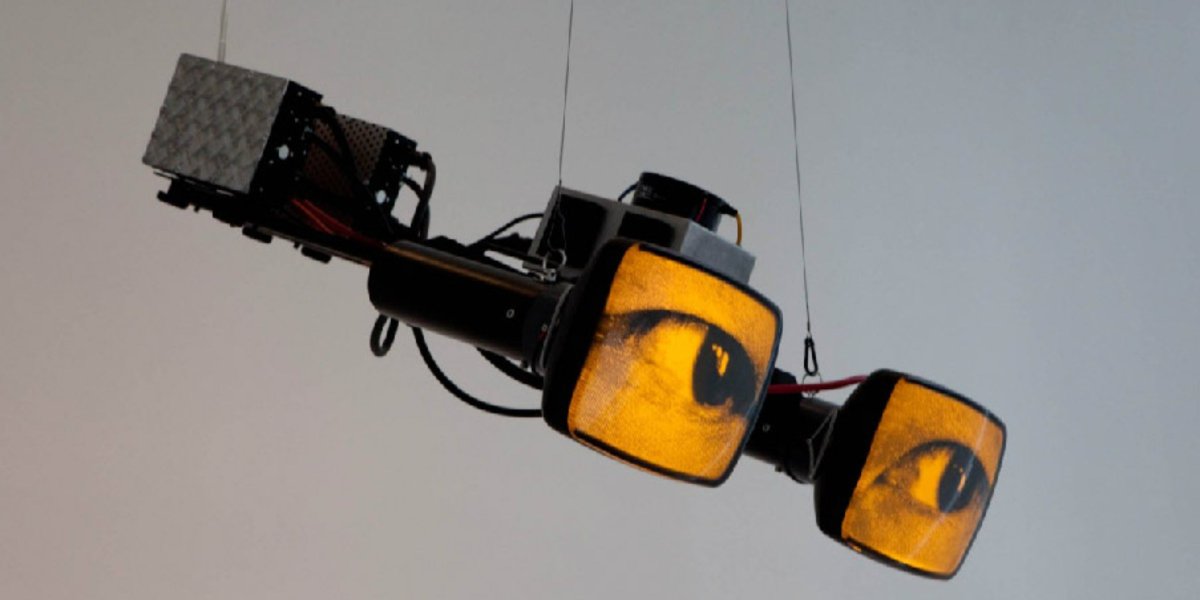 blankspac_e's tweet photo. Flying Eyeballs, Alan Rath (2009) https://t.co/fcPkXAcJ6F