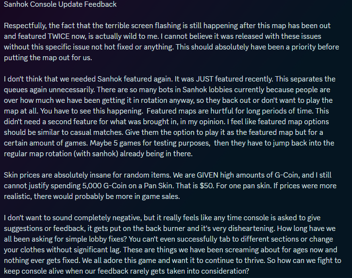 Candy_Bear_5's tweet photo. Writing this felt a little harsh, but it's only because this game is truly amazing and console is in need of some serious attention/fixes. Here are my thoughts on console PUBG right now...Feel free to share yours with me! https://t.co/GZgaj5PCAI