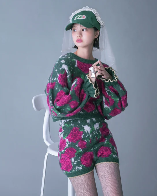 RURU MARY'S × BEAMS COUTURE キャップ グリーン 本日発売！！＜RURU