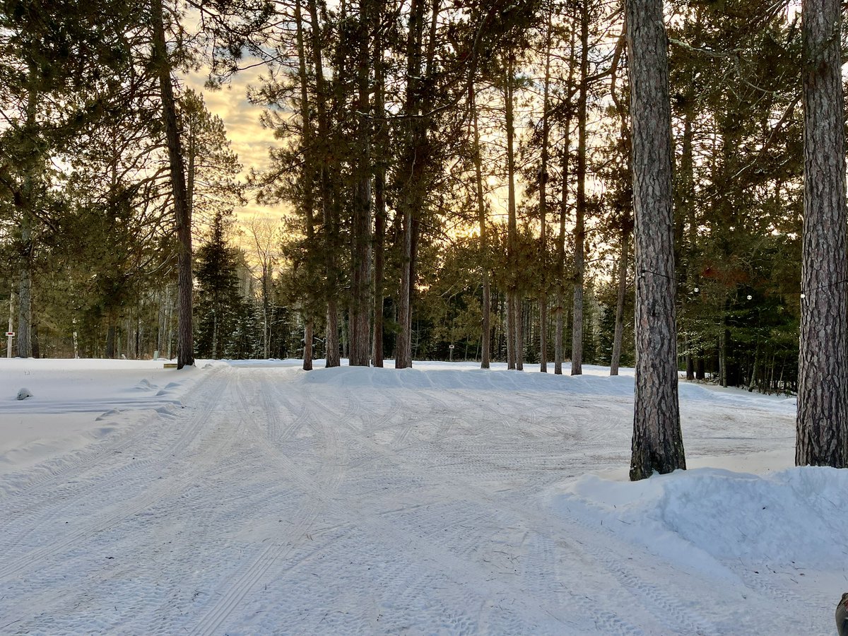 Warmed up today. Just -8F now and about the same overnight. Plowed yesterday's snow today.