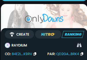 OnlyDownsSol's tweet photo. Just Paid Dex Tools 

REVERSAL INCOMING!!!

$OD https://t.co/VWtFDlwWCH