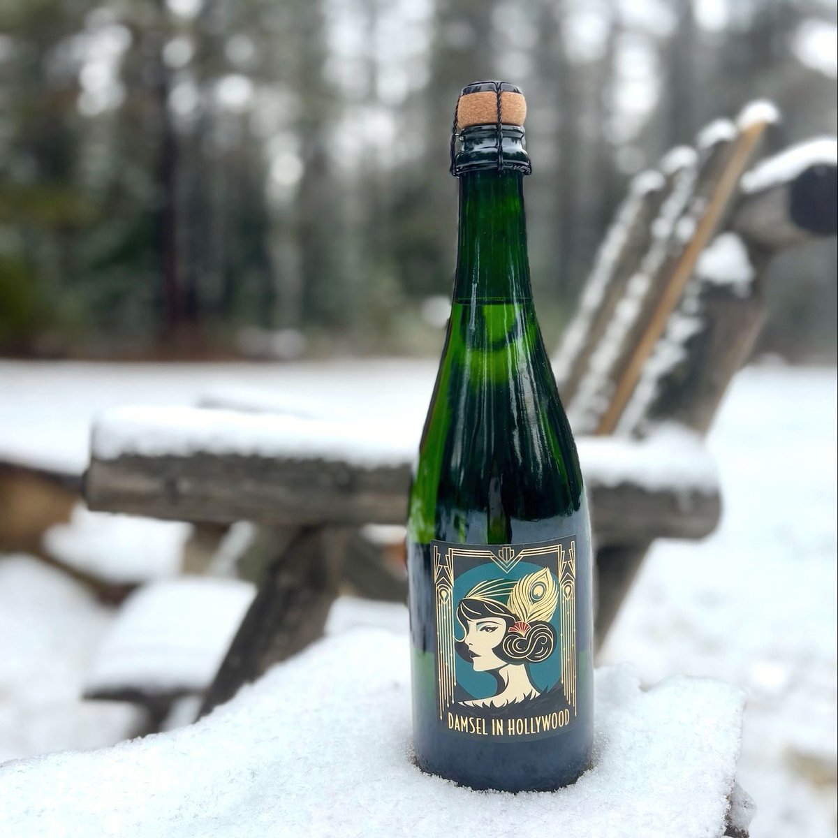 To those of you experiencing snow, we're with you in spirit! ❄️🍾🥂⁠ #wawine