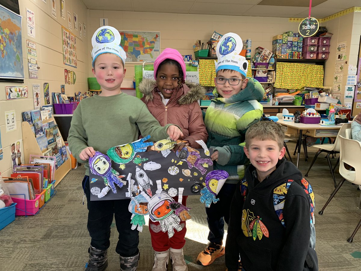 Look what we made!!! 👀 Loving the inside recess creativity!!! 😍 🚀 👨‍🚀  #d61learns
