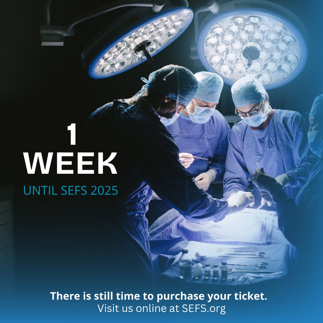 🚨 1 WEEK to go! 🚨
This is the event you won’t want to miss.
Register: sefs.org/?utm_source=tw…
Date: January 30, 2025-February 1,2025
Location: The Carolina Inn, 
                  211 Pittsboro St
                 Chapel Hill, NC 27514, USA

#orthotrauma  #fracturas #SEFS2025