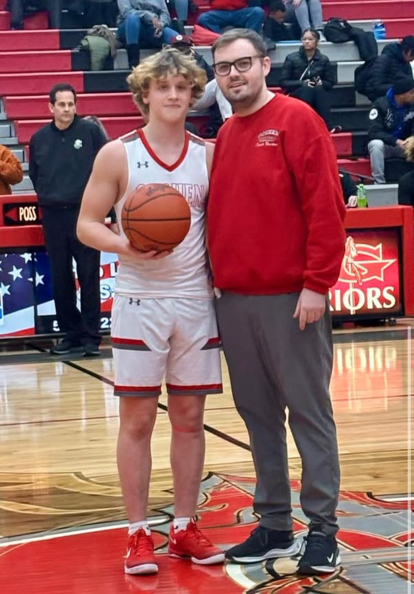 All Heart 2027 (@allheart2027) on Twitter photo Huge shout out to <a href="/bray_248/">Bray Settelmayer 2027</a> who broke the Goshen single-season assists record, in just 12 games!!!
No surprise. He’s having a MONSTER year! Huge shout out to <a href="/bray_248/">Bray Settelmayer 2027</a> who broke the Goshen single-season assists record, in just 12 games!!!
No surprise. He’s having a MONSTER year!