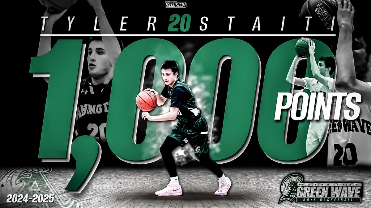 Congratulations to Jr. Captain Tyler Staiti who scored his 1000th career point tonight #GWP <a href="/BostonHeraldHS/">Danny Ventura</a> <a href="/GlobeSchools/">Boston Globe Schools</a> <a href="/BrocktonSports/">Brockton Enterprise sports</a> <a href="/sports_ledger/">Patriot Ledger sports</a>