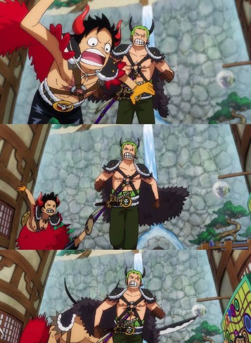 Luffy and Zoro