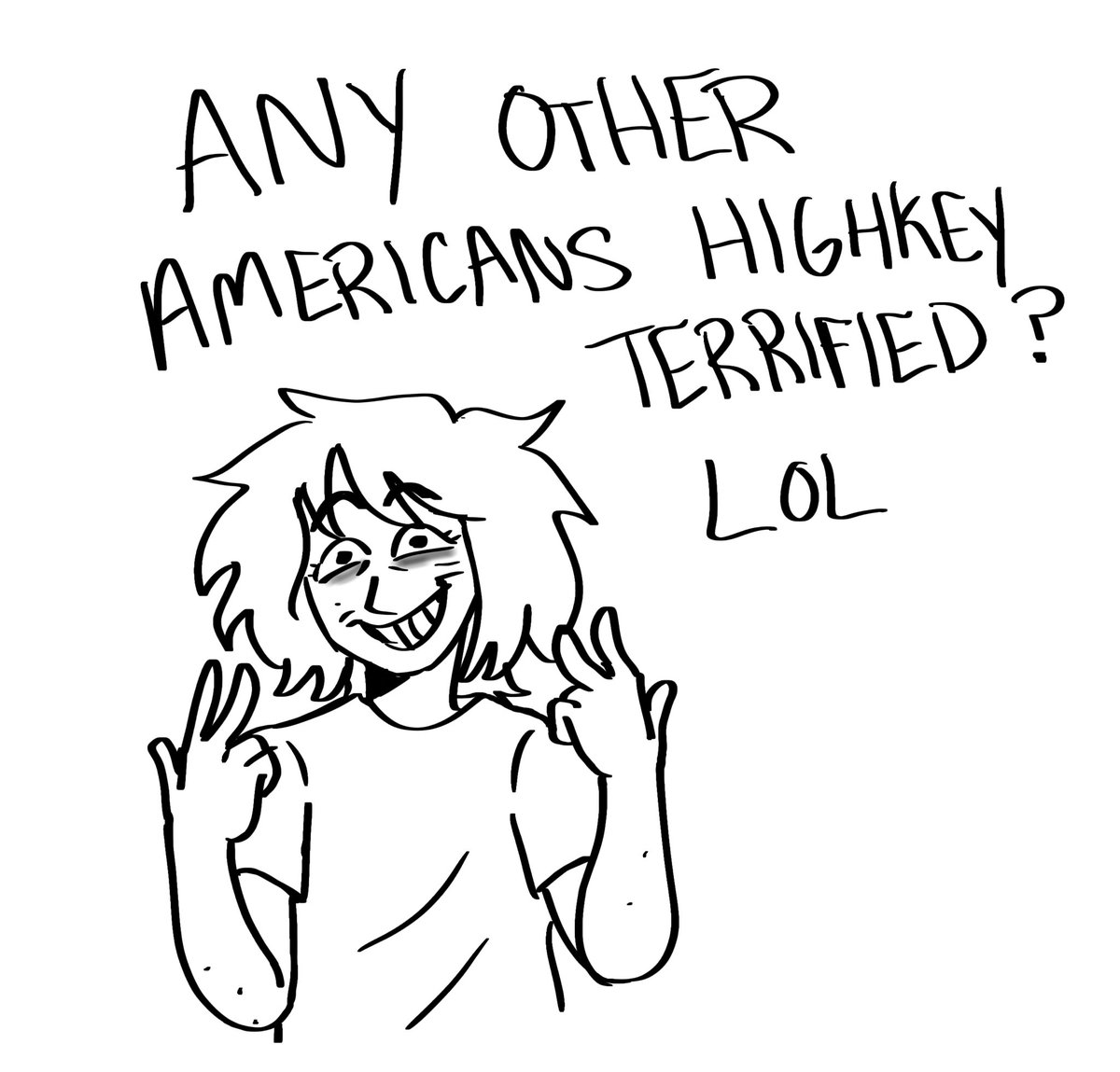 hyperretar's tweet image. my dad just drew this and asked me to post it on twitter hope you find it relatable folks