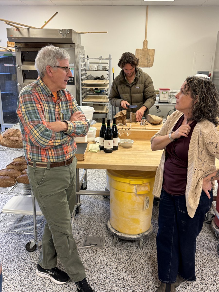 alexpietsch's tweet image. The @WSUCorpRel team visited the @wsucahnrs #BreadLab in Mt Vernon today with partners from @AlaskaAir @Boeing @Starbucks @patagonia Provisions and @IvarsClam to learn about its work to improve the healthiness and sustainability of bread. #GoCougs