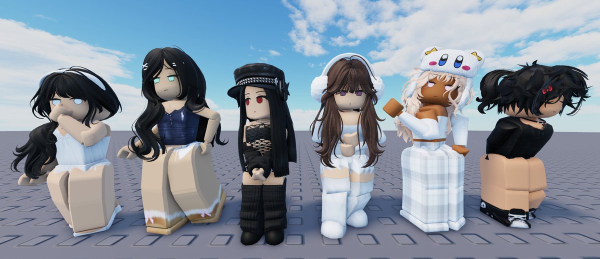 XenyelBlx's tweet photo. my ocs :>
left to right
Alli, Talli, Jacelyn, Katie, Braelynn, Piper https://t.co/Qa4BYiTLay