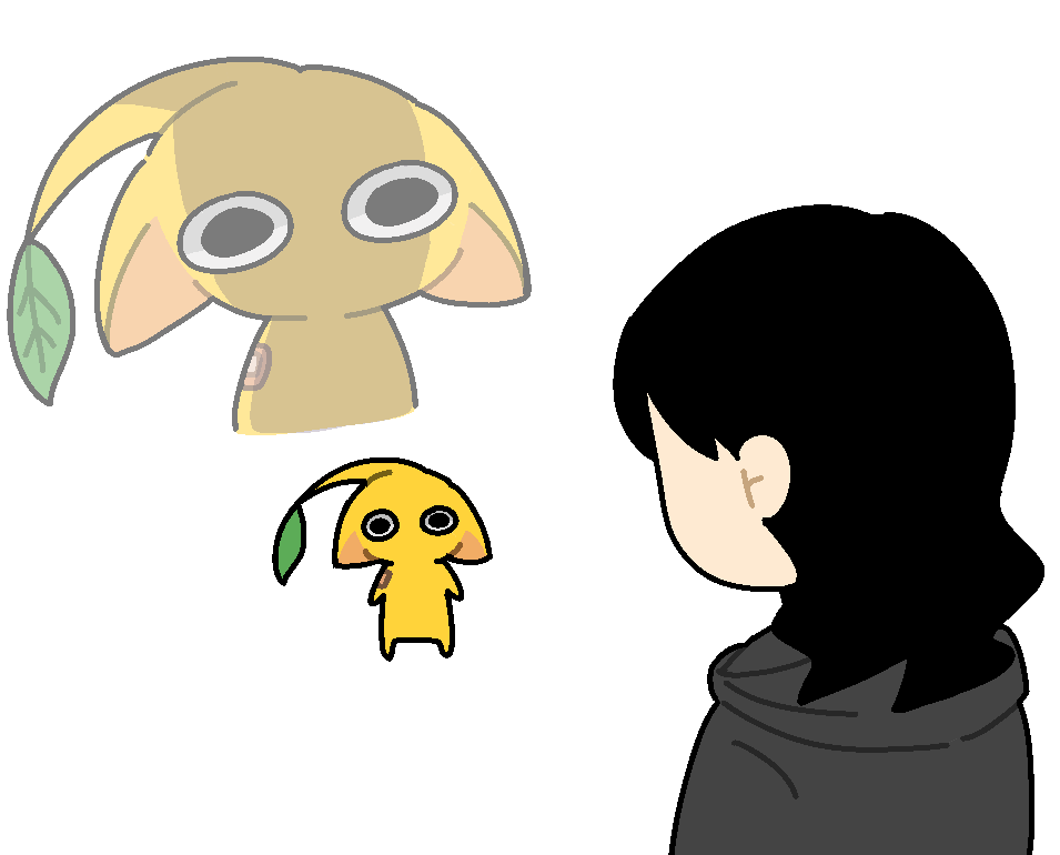 노랑피크민은 무사히 주사를 맞고 왔답니다