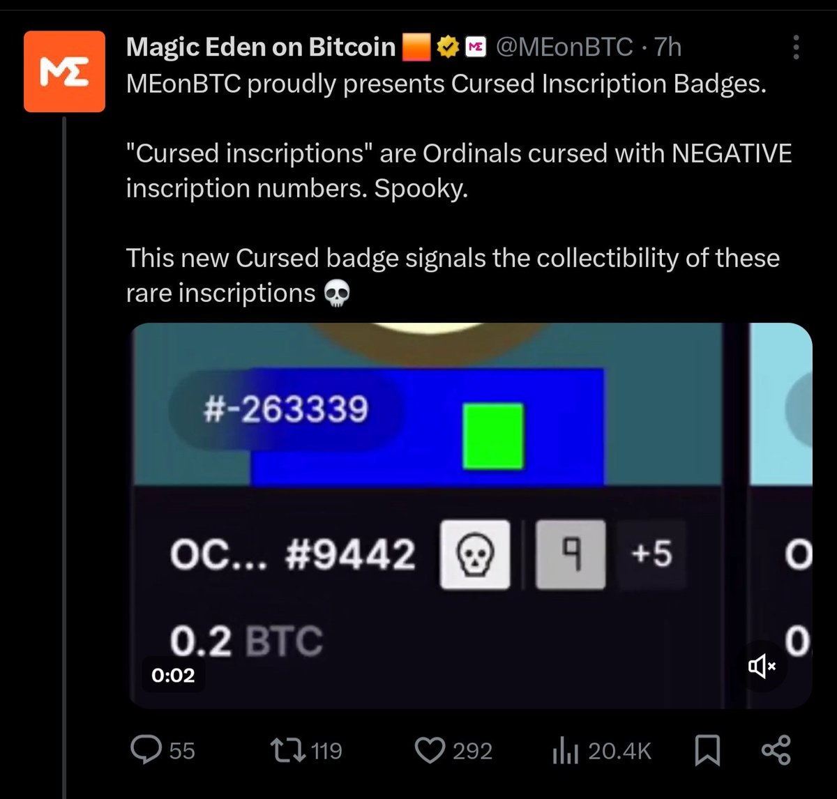 Sat_Billionaire's tweet photo. I'm telling you.
@MEonBTC is telling you.
#cursedinscriptions are the alpha.
๐ง https://t.co/cQSCQH0nGn
