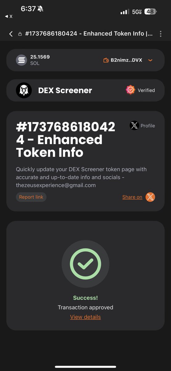 barneyxbt's tweet image. Dex paid 

8x9JkwbRj6WKk63ga67XpdDSxPcRLyiqG9czh55apump