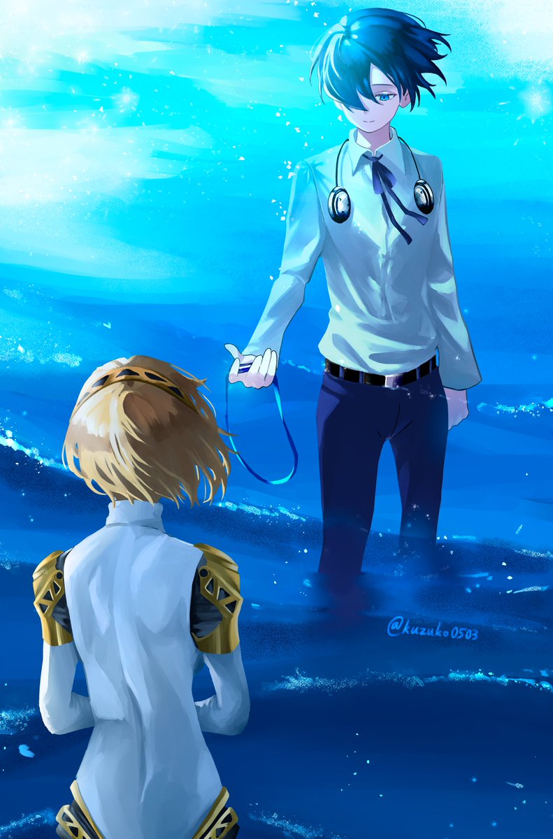 #P3R #Persona3 #ペルソナ3
前書いた構図のバランスが悪くて、アップしていないサークルカットの絵。表情はかなりお気に入りなので上げます😗