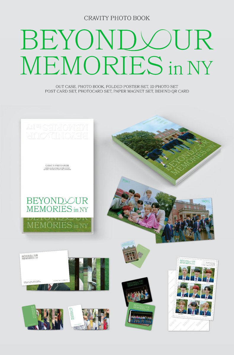 CravityGS's tweet image. [🇮🇩 SHARING PO]
CRAVITY PHOTO BOOK 
🏫 BEYOND OUR MEMORIES in NY 🗽

─ Harga ada di comment ya! ─
   ⤷ DM for order ♥️

✅️ Est. Bersih INA
🏡 Bekasi
📆 01 Mar 2025
#CGSPO GO pb member set serim allen jungmo woobin wonjin minhee hyeongjun taeyoung seongmin