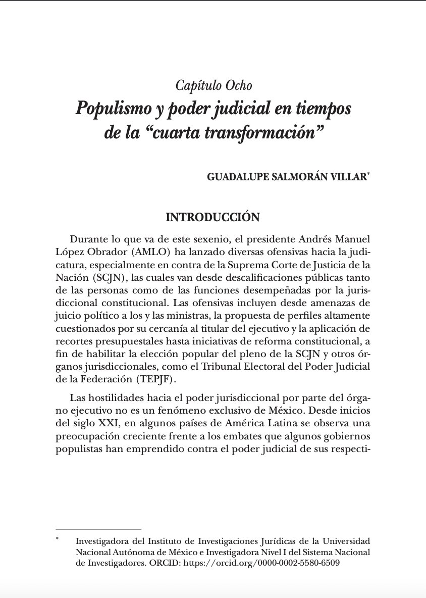 gpe_salmoran's tweet photo. aquí está lo que debía: mi explicación de por qué el gobierno de #AMLO es un ejemplo paradigmático #populista

en📜 "#Populismo y #PoderJudicial en tiempos de la #CuartaTransformacion"
👉https://t.co/flo2HBbhLQ

del📙Populismo, Democracia y Poder Judicial [@Tirantmexico-@EFFJ_Mx] https://t.co/udKqNCC2Ru