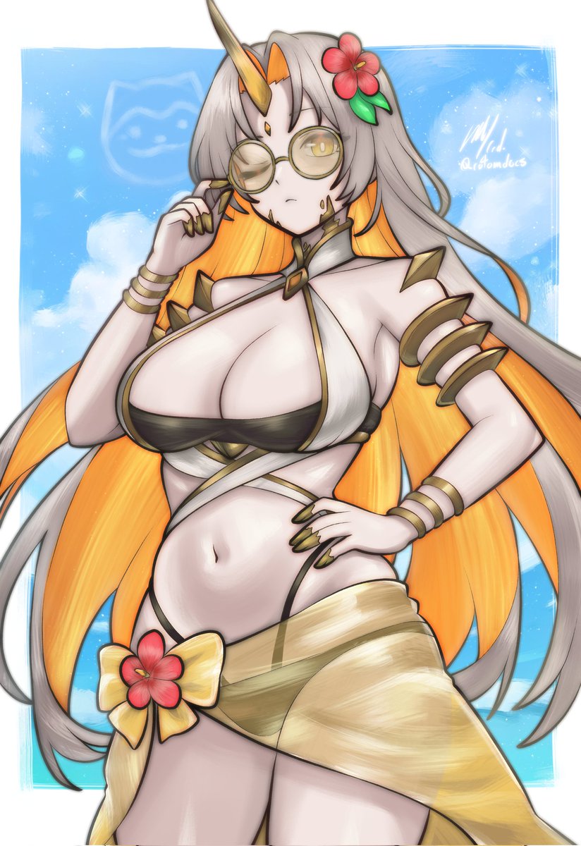 kofi swimsuit sketch of Gullveig