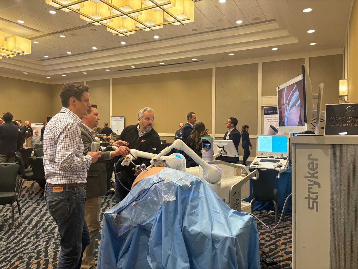 MoonSurgical (@moonsurg) on Twitter photo The energy is electric at SAGES NBT Innovation Weekend,๐ก Our team is in action, demoing the Maestro System and giving surgeons a hands-on look at how weโre advancing laparoscopy.
๐ฌ "Empowering surgeons. Elevating outcomes. Streamlining workflows."
It's not just a demoโitโs a The energy is electric at SAGES NBT Innovation Weekend,๐ก Our team is in action, demoing the Maestro System and giving surgeons a hands-on look at how weโre advancing laparoscopy.
๐ฌ "Empowering surgeons. Elevating outcomes. Streamlining workflows."
It's not just a demoโitโs a