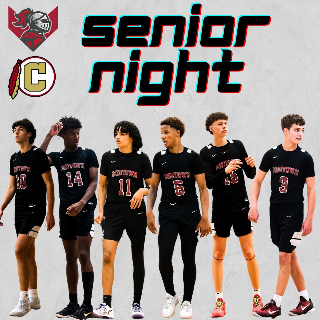 It’s finally here! Join us this Friday as we honor our seniors during Senior Night vs. Creekside High at Midtown. Tip-off is at 7:30—let’s pack the stands and show our support!