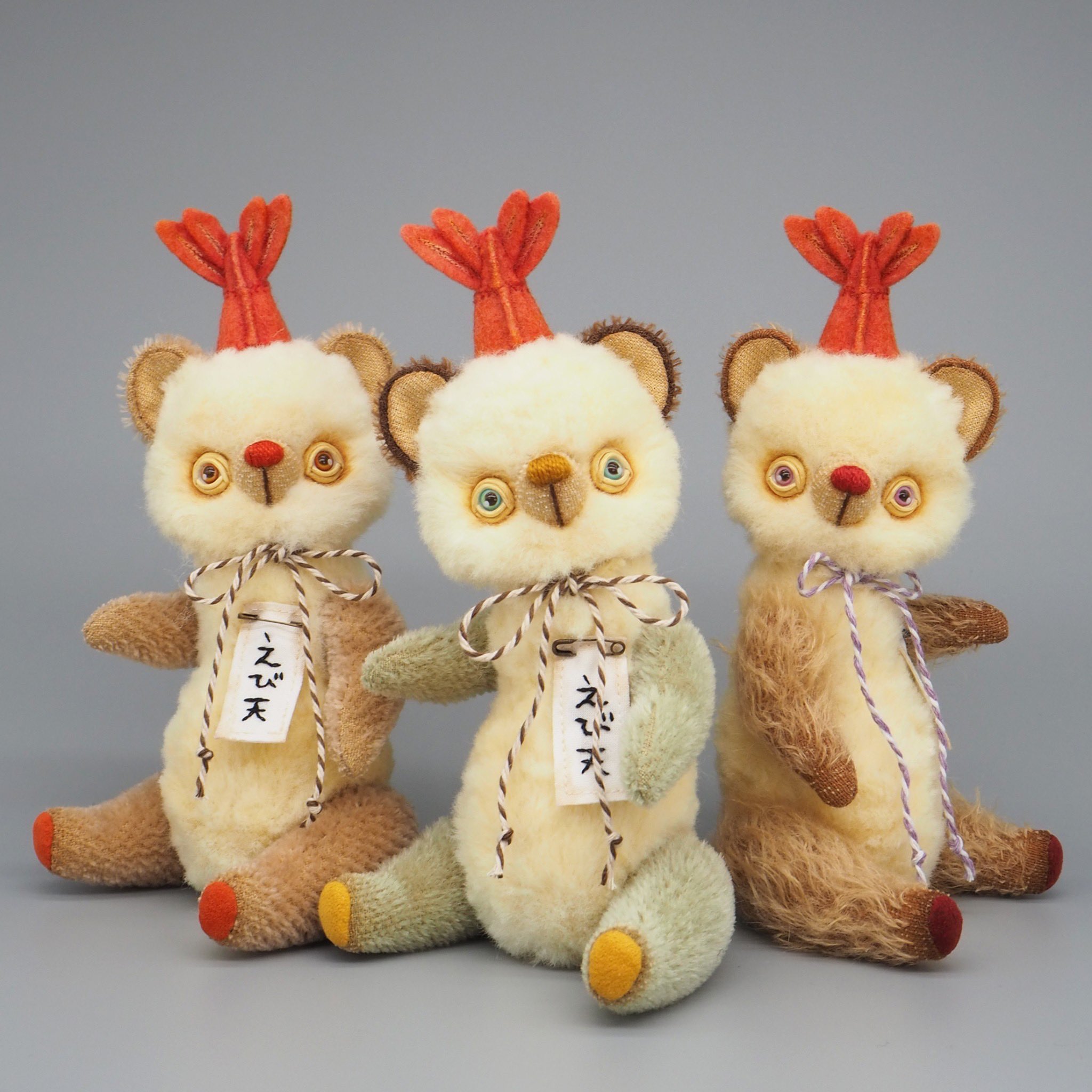 作家様 滝澤綾花様 さくらんぼベア ぬいぐるみ ぬいぐるみ