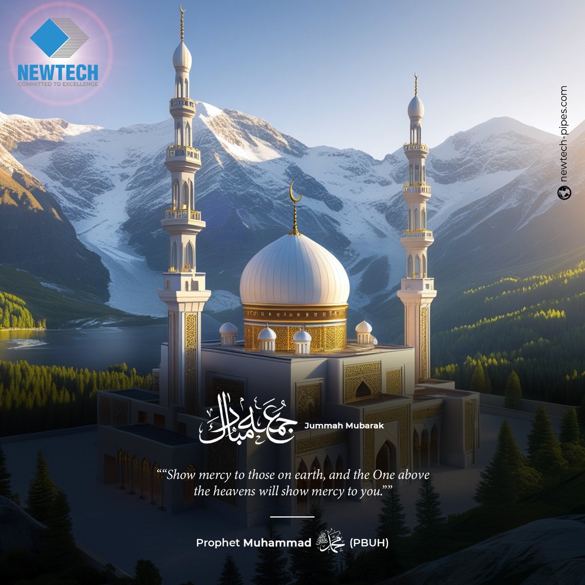newtech_pipes's tweet photo. Jummah Mubarak! 🌟 May this blessed day bring you peace, happiness, and abundant blessings. As the sacred hours of Jummah arrive, let us take a moment to reflect on our faith, seek forgiveness, and renew our intentions. 

#NewtechPipes https://t.co/nWw6NwVNUI