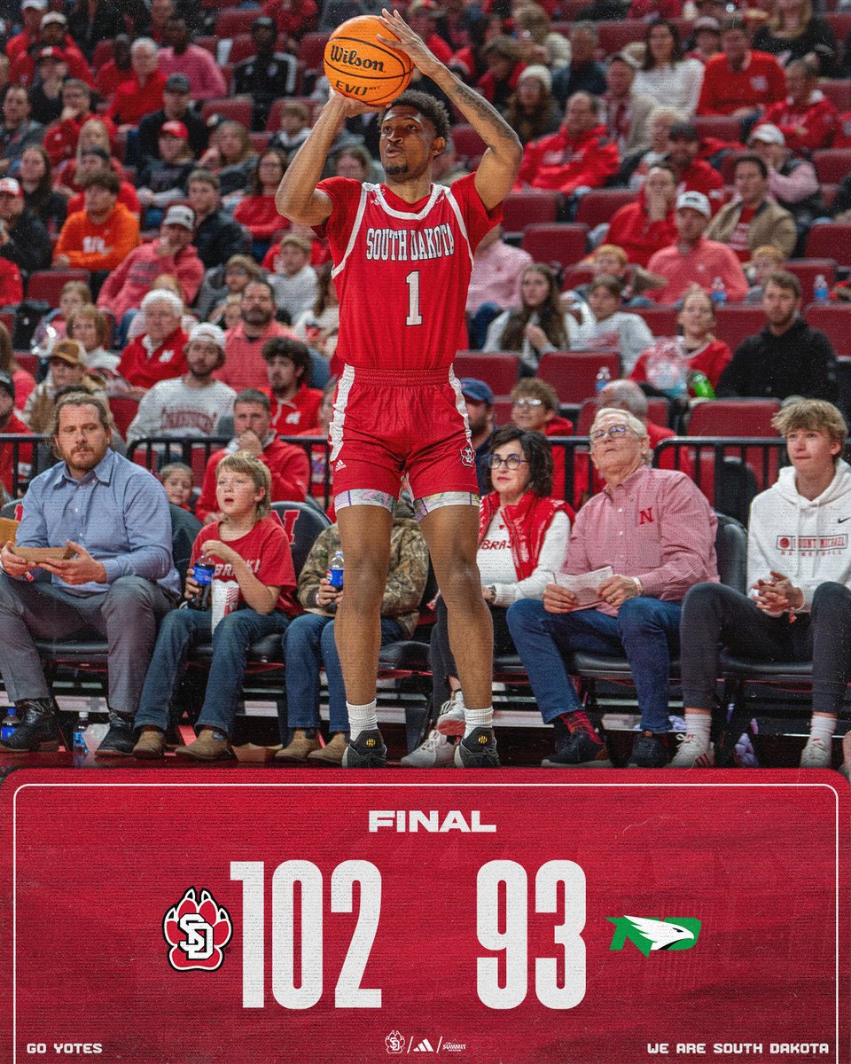 Heading home with a W ‼️

#GoYotes x #WeAreSouthDakota