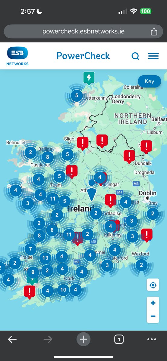Max_F123's tweet photo. Wow! And the storm hasn’t reached full force yet! 

Stay Safe Everyone! We are in this together. 

#StormEowyn #Ireland https://t.co/cVAsyetWJZ