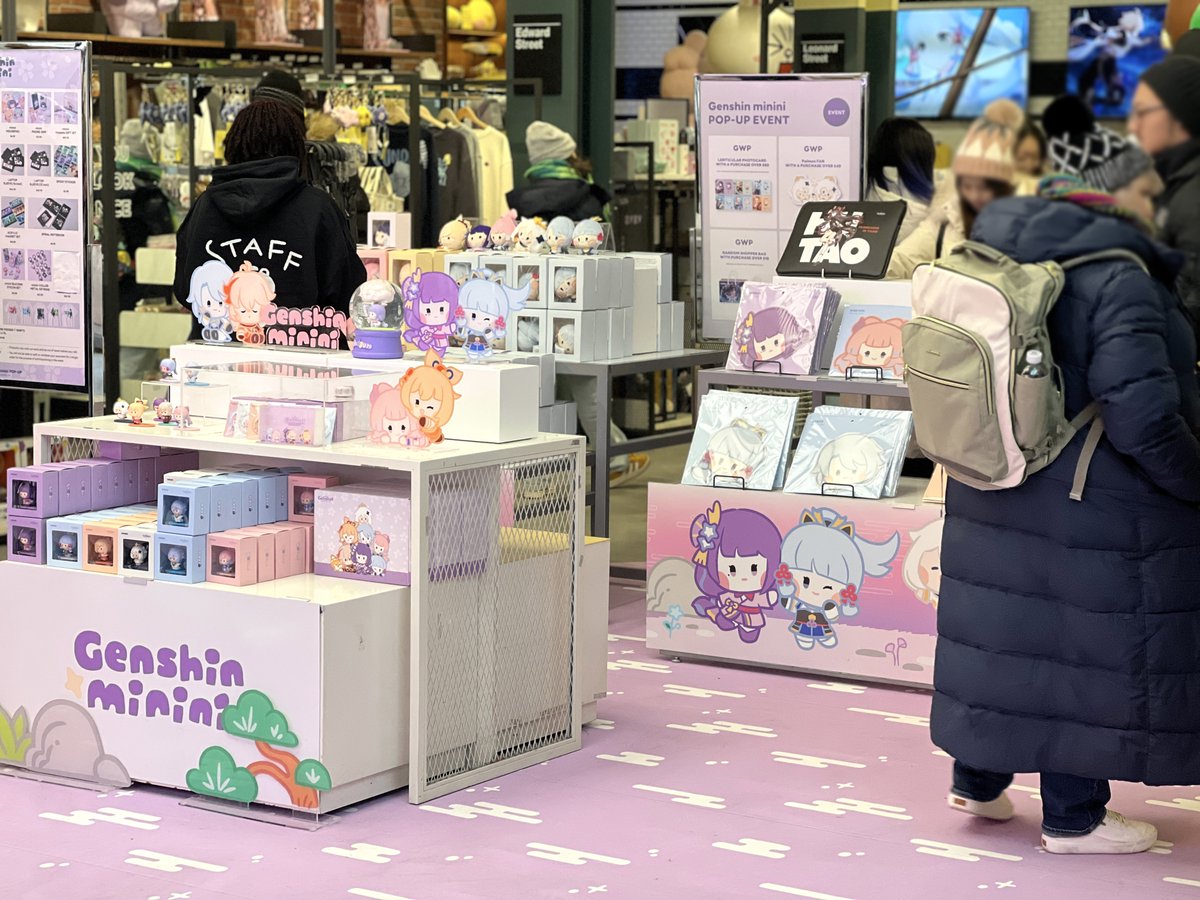 Ready to take adventures with Genshin minini?⭐

Genshin minini POP-UP in NYC🗽

🗓️2025.1.22 - 2025.2.2 EST
📍LINE FRIENDS NY Times Square (1515 Broadway)
🔗lin.ee/pTbYUZn

**📢Following items can only be purchased up to 2 per customer: minini Plush Dolls, minini