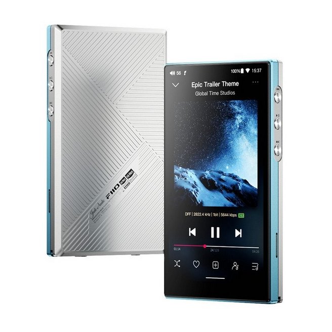 オーディオ機器 FIIO ハイレゾポータブルプレーヤー Blue FIO-JM21