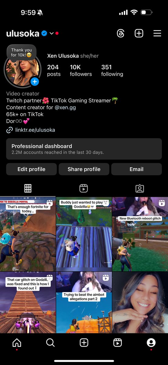 Finally hit 10k after about a month and a half of FULL grinding Instagram reels😭 if you’re not uploading on reels you need to start NOW! #sokasquad
