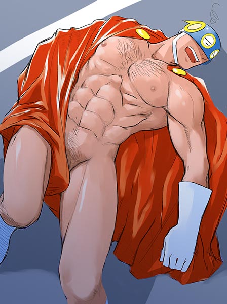 super_herotica's tweet photo. After emptying its target of its essence and having collected the nectar it needed, the #Mandroid's task is complete. The hero is left behind battered, drained and unconscious. But he will recover to fight the #Mandroid another day. https://t.co/0NhbUA4Pcg