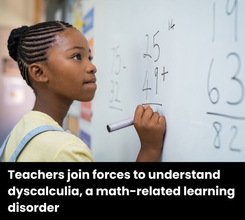 Just as dyslexia disrupts areas of the brain related to reading, dyscalculia affects the areas of the brain used to understand mathematics. Roughly 4% to 7% of students suffer from the condition, according to <a href="/LDAofAmerica/">LDA of America</a> 

Read more: buff.ly/4h11fub