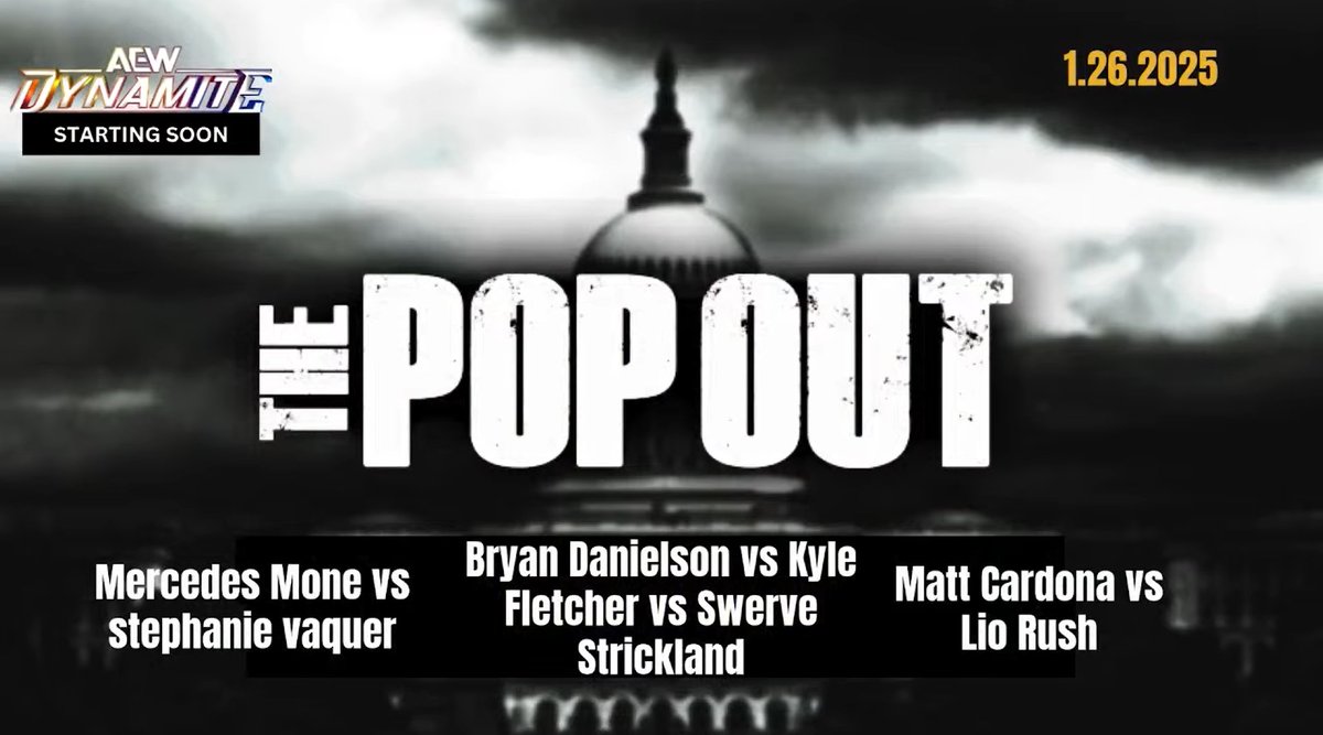 AXRKyleFletcher's tweet image. I'm popping in at POP OUT 1.26.25