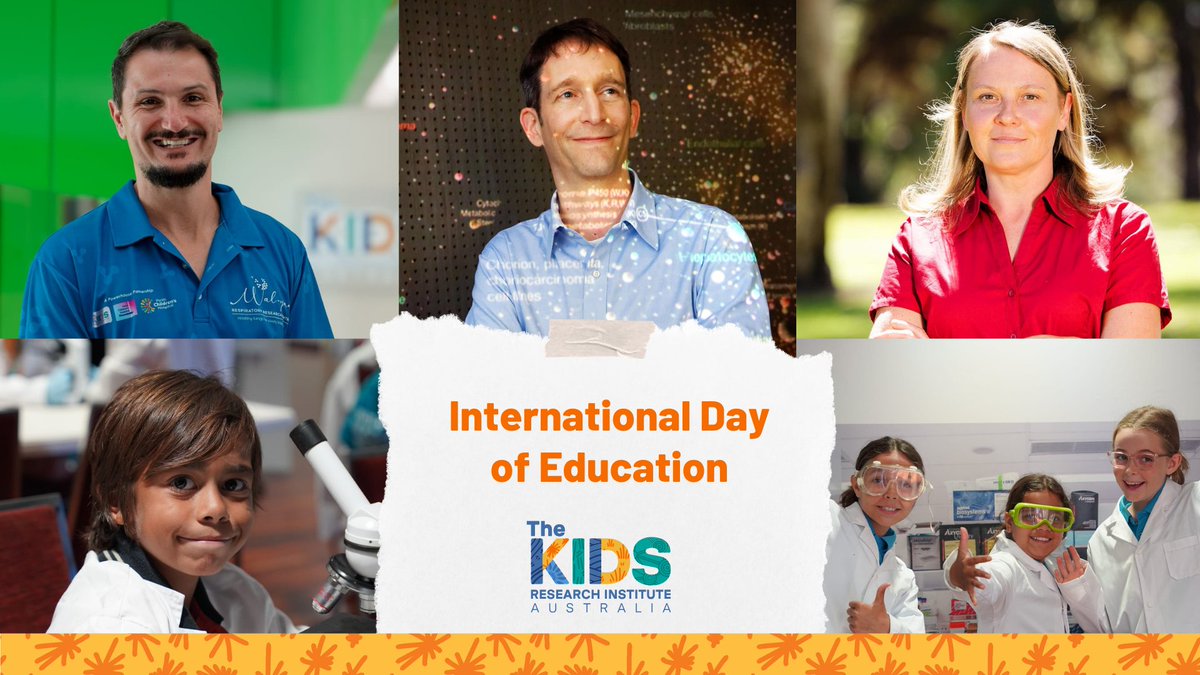 The Kids Research Institute Australia (@thekids_au) on Twitter photo Celebrating #InternationalDayofEducation!
#AI & #Education; Preserving Human Agency in an Automated World”. At <a href="/TheKids_AU/">The Kids Research Institute Australia</a>, AI aids our research but people drive innovation. We collaborate globally and inspire future #scientists.
Learn more: thekids.org.au/news--events/n… Celebrating #InternationalDayofEducation!
#AI & #Education; Preserving Human Agency in an Automated World”. At <a href="/TheKids_AU/">The Kids Research Institute Australia</a>, AI aids our research but people drive innovation. We collaborate globally and inspire future #scientists.
Learn more: thekids.org.au/news--events/n…